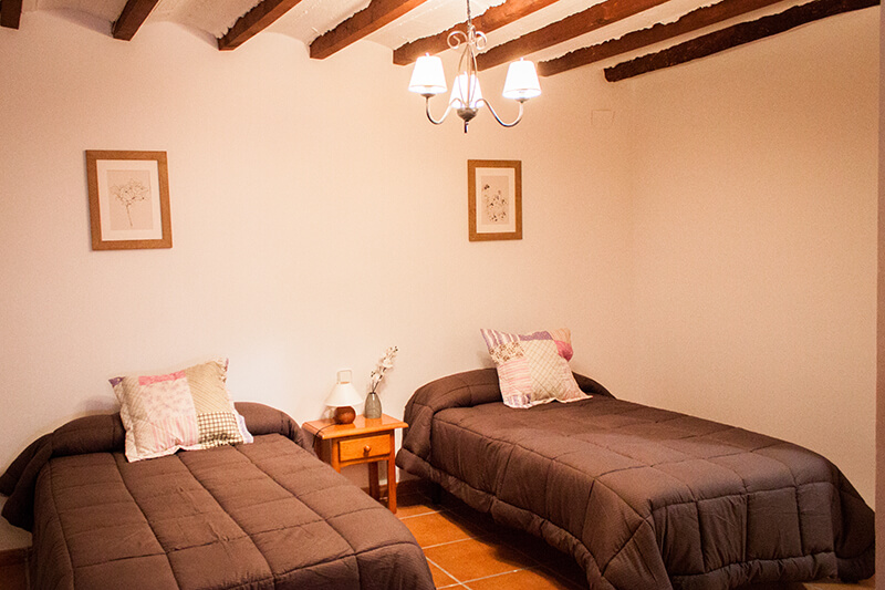 Dormitorio de la primera planta | Casa Rural Amparo