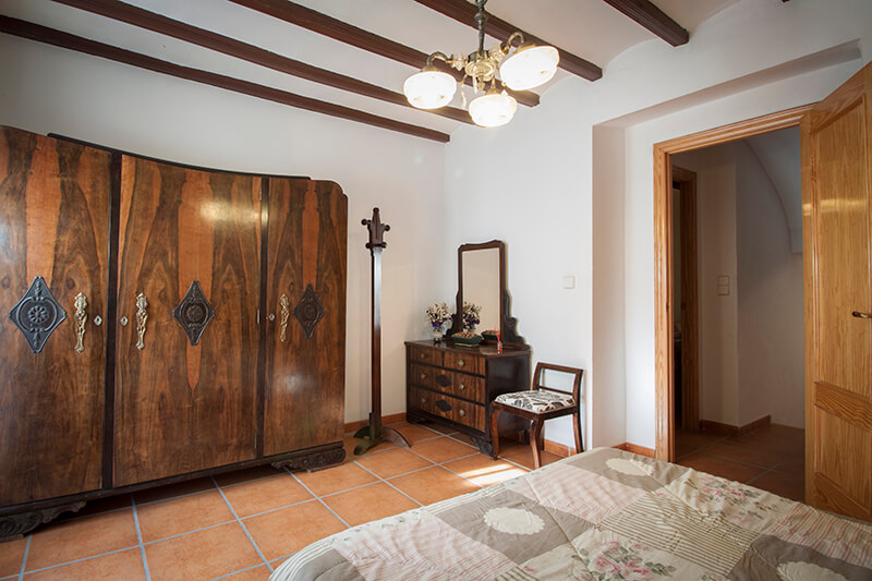 Dormitorio principal | Casa Rural Amparo