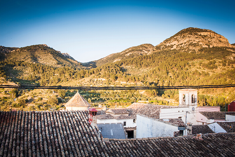 Vistas desde el tejado de la casa | Casa Rural Amparo